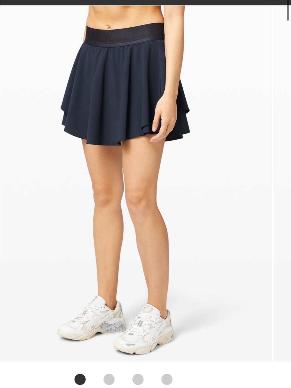 Lululemon Court Rival High‎ Rise Skirt *Tall True Navy Sz 2